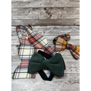 The Original Adjustolox Bow tie  Adjustable set of 3  USA Vintage